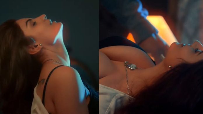 Anveshi Jain crossed all limits of boldness during a lovemaking scene with Bipasha Basu's husband Karan Singh Grover