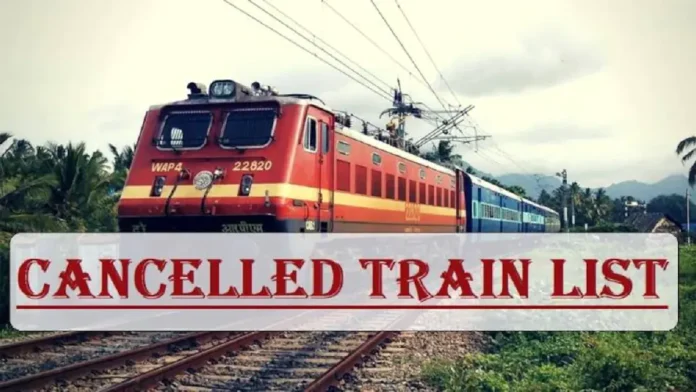 Indian Railways Big update for passengers traveling by train! Railways canceled more than 100 trains, see list