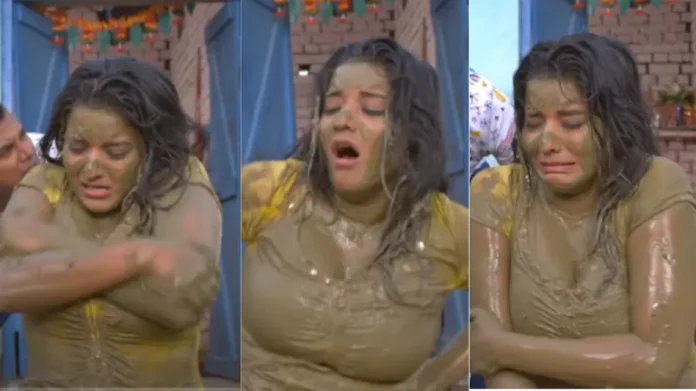 Monalisa is suffering from itching, dung applied on her body, this video is going viral