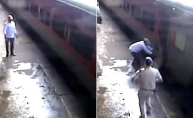 RPF personnel arrived as an angel for this person going to death, see heart-wrenching VIDEO