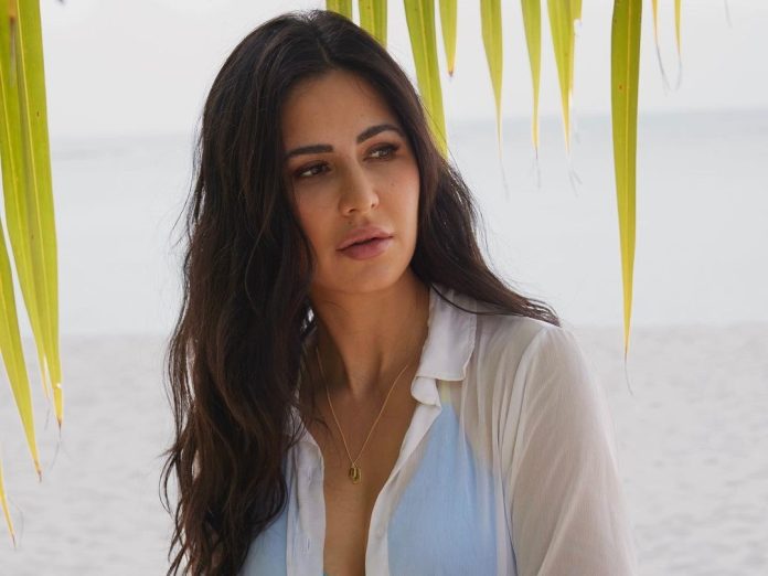 Katrina took such photos by opening the zip of her sweater, fans raised questions, see here
