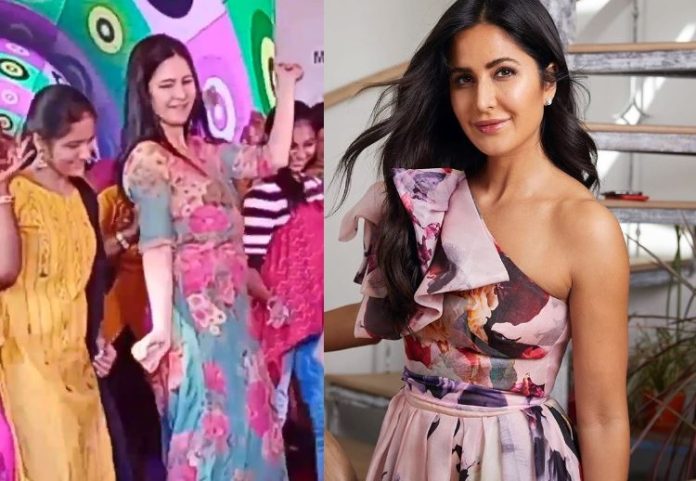 Katrina Kaif did a dance on the song 'Malam Pitta Pitta', had fun with the school students