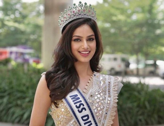 Miss Universe Harnaaz Sandhu crossed all limits of boldness, raised internet's mercury in white deep neck dress