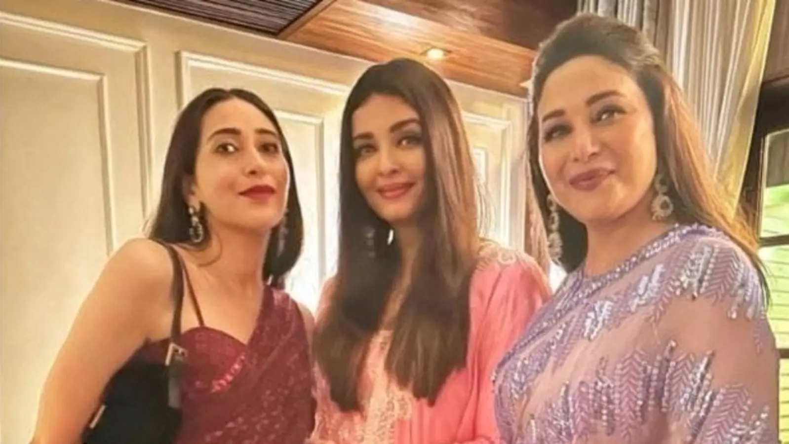 Seeing the photos of Karisma Kapoor and Aishwarya Rai, people remembered Rani Mukerji, Abhishek Bachchan has a connection Seeing the photos of Karisma Kapoor and Aishwarya Rai, people remembered Rani Mukerji, Abhishek Bachchan has a connection