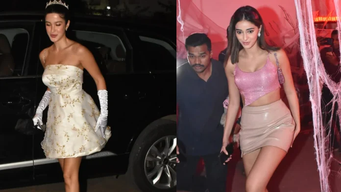 Ananya-Shanaya wore such small clothes in the party, there was a problem in saving respect