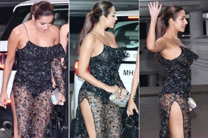 Malaika Arora again showed her bo*ldness, wearing such a dress, people's eyes were fixed