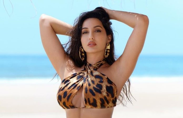 Nora Fatehi Oops Moment: Actress's dress flew off while dancing, had to be embarrassed in public place
