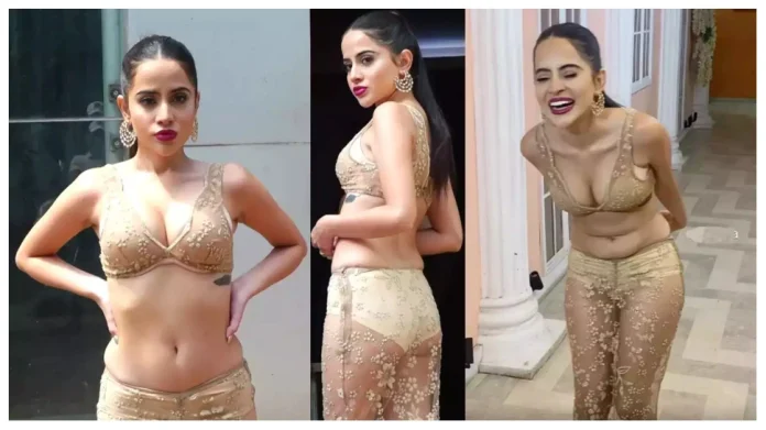 Urfi Javed put on such a dance in transparent clothes that the senses of the viewers were blown away, the video went viral