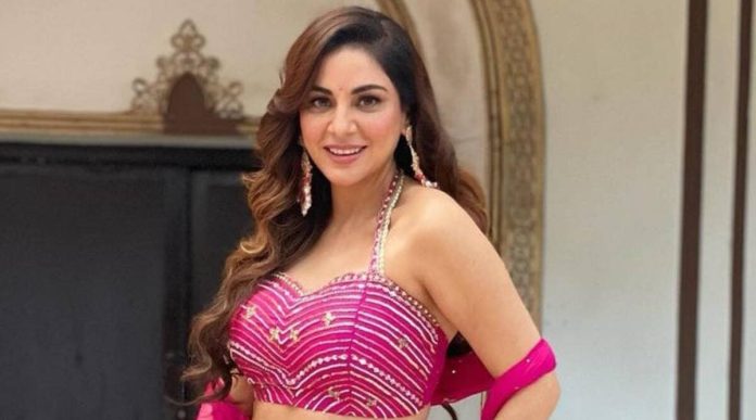 Shraddha Arya crossing the limits of boldness by removing the dupatta from the front, the curvy figure in a small blouse created an uproar