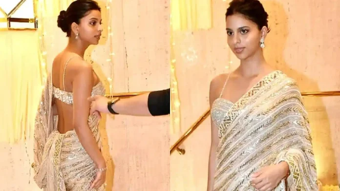 Shahrukh Khan daughter wreaked havoc at Diwali party, looked very hot in a small blouse