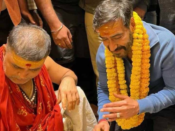 Ajay Devgan arrived to visit Mahadev amidst the success of Drishyam 2, this picture surfaced