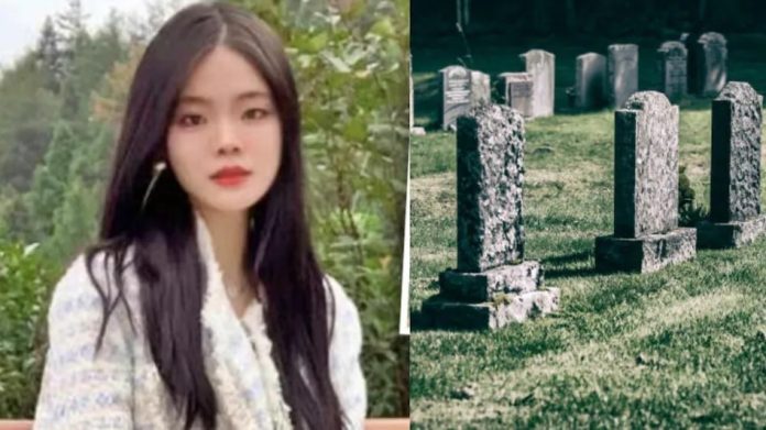 Graduate girl started job in cemetery! Rs 45000 salary