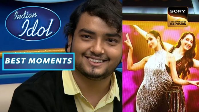 Indian Idol Season 13: Seeing this picture of Shivam, Malaika and Nora got excited, video went viral