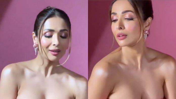 Malaika Arora did a sizzling photoshoot without wearing a bra at the age of 49, wreaked havoc in an off shoulder gown