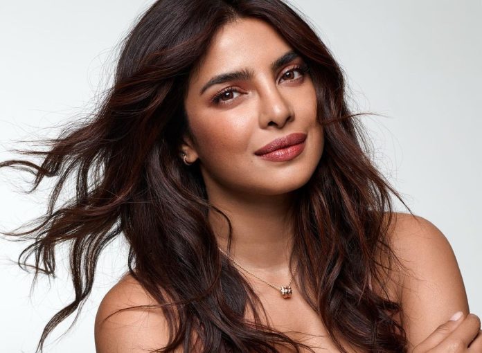 Priyanka Chopra arrived for the promotion of 'Citadel' wearing a golden skin tight gown, Deepneck attracted attention