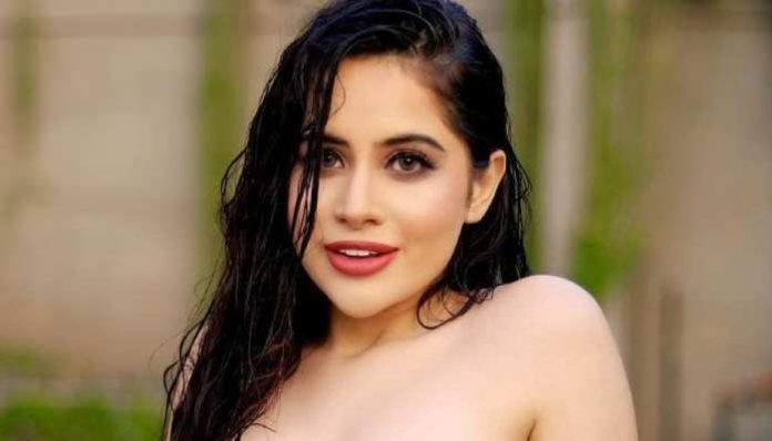 Urfi Javed crossed all limits by going braless, gave hot poses outside the restaurant