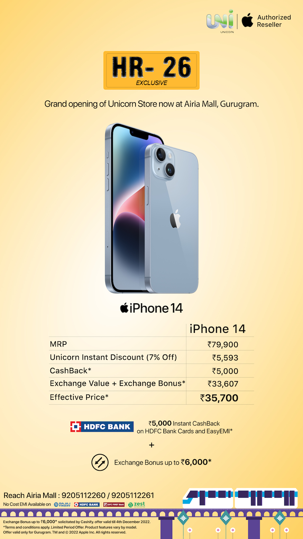 Penawaran Bumper iPhone 14: Dapatkan iPhone 14 dengan harga kurang dari Rs 55000, ketahui di mana membelinya