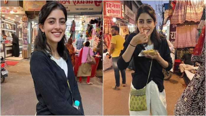 Ate chaat-papri on the roadside, cut hair! Amitabh's granddaughter Navya's simplicity won hearts, See pic