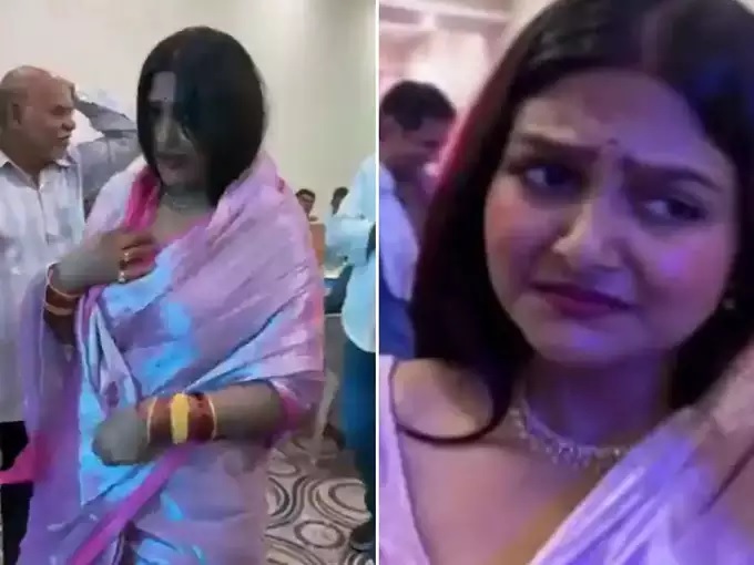 Viral Video: People were stunned to see Bhabhiji dance on the song 'Mere husband mujhko piyar nahin karte', watch video