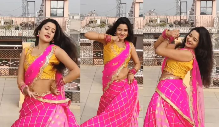 Bhabhi Dance Video: Bhabhi did such a sexy dance on the terrace, people were shocked to see