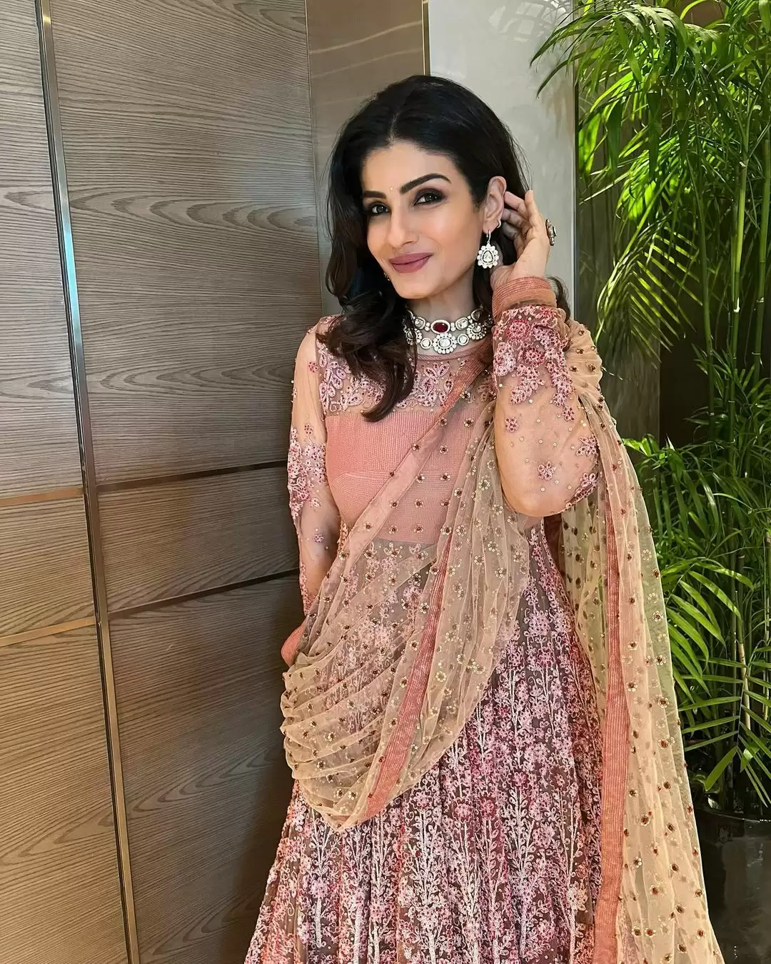 Bollywood actress in clearance sharara dress