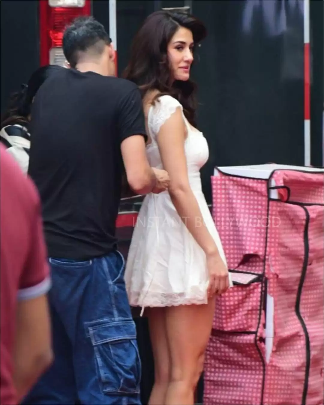 Disha Patani looks pretty in a pink mini dress at #malang star cast  reunion!💕 . #dishapatani #adityaroykapur #bollywood #bollywoodsty... |  Instagram