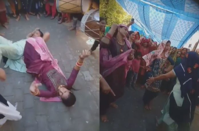 Girls Dance Video: Two girls became uncontrollable while playing the drum, the third crossed the limits - watch video Girls Dance Video: Two girls became uncontrollable while playing the drum, the third crossed the limits - watch video