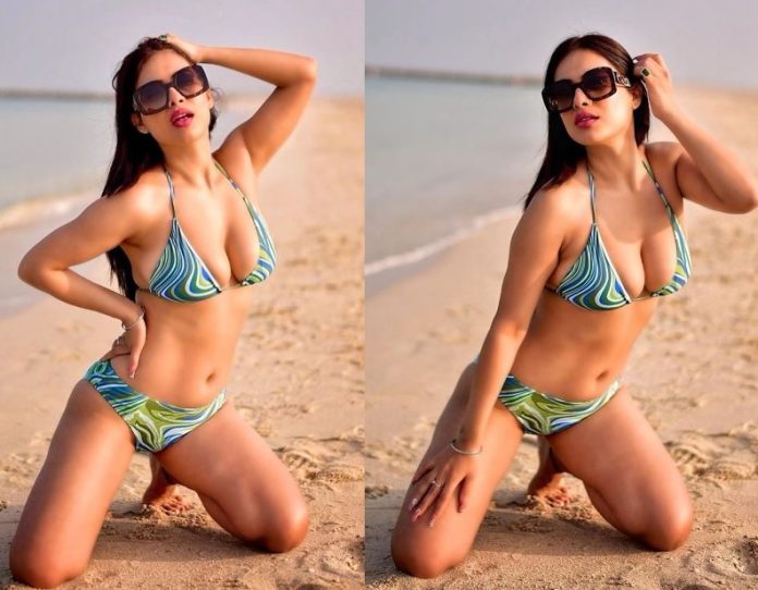 Neha Malik wreaked havoc wearing a bik*ini on the seashore, people were mesmerized