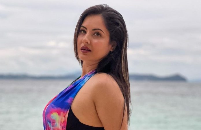 Pooja Banerjee did a bo*ld photoshoot in Thigh high slit transparent dress, fans were sweating after seeing the pictures