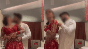 Viral Suhagraat Video: Couple recorded the video of Suhagraat, shared