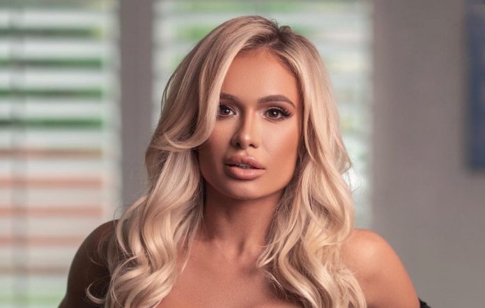 WWE Superstar Scarlett Bordeaux shares pictures in transparent bikini top, see here