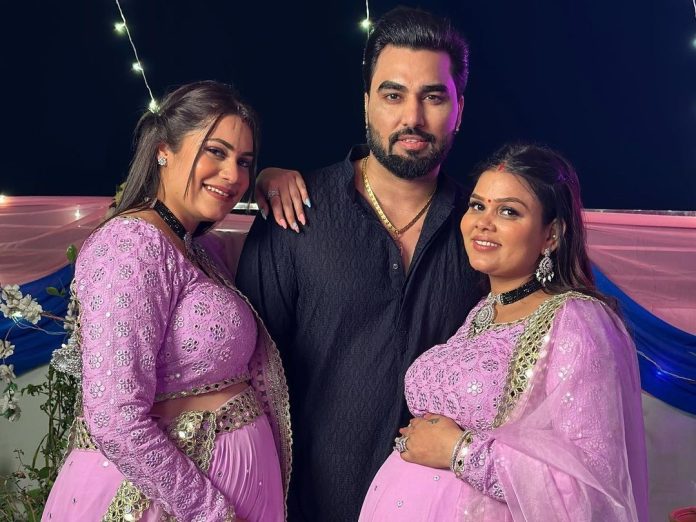 Leaving 2 pregnant wives in baby shower, busy actor with 'girlfriend' said - will marry third too