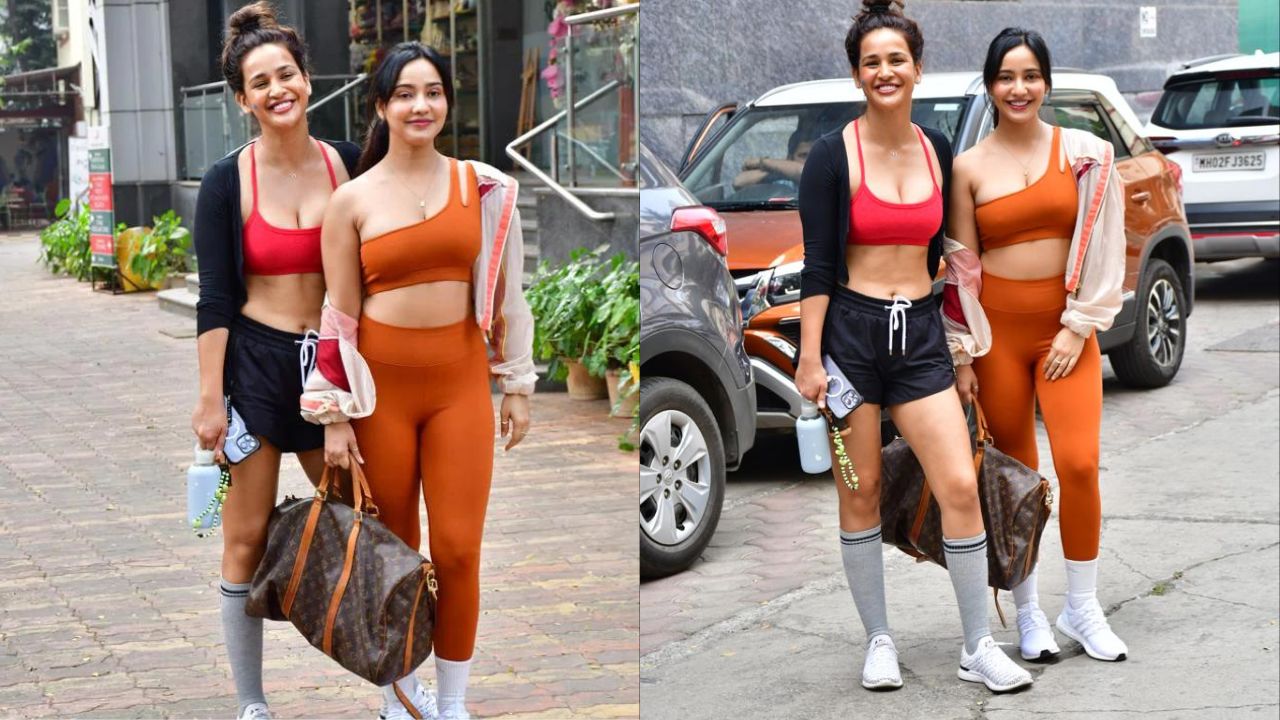 Sharma sisters are creating a lot of buzz on social media by sharing bik*ini photos-watch here