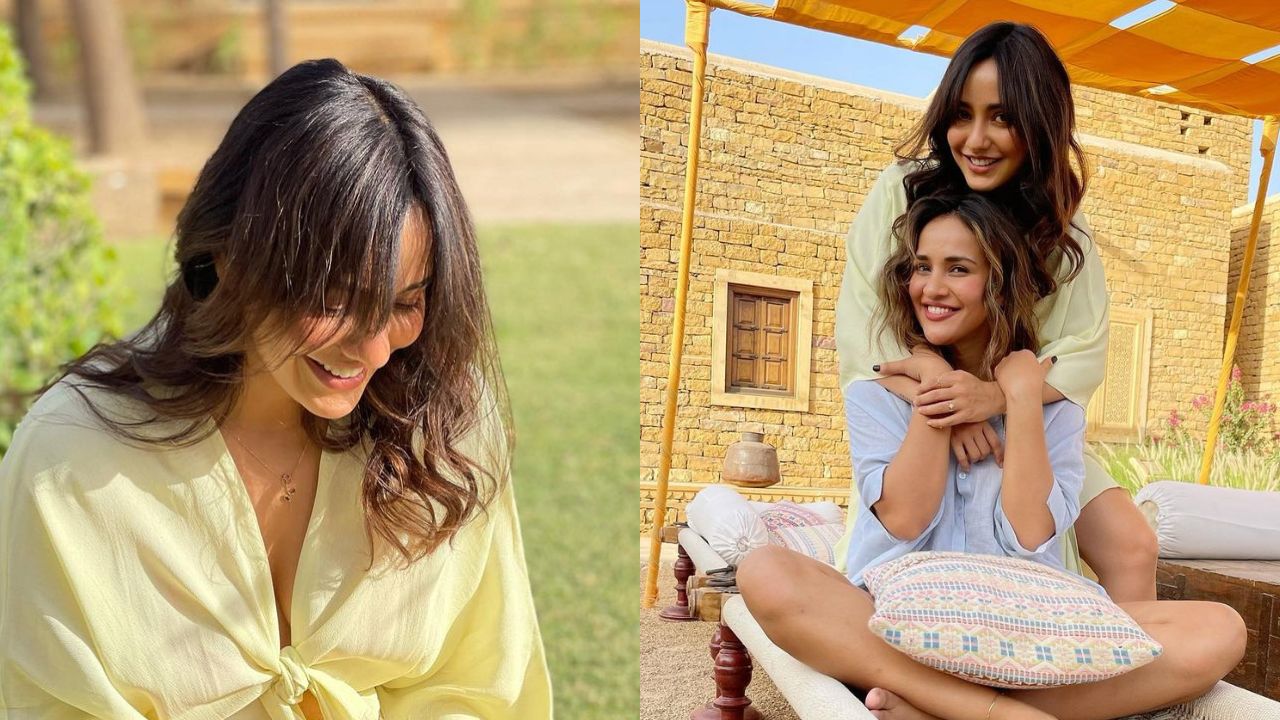 Sharma sisters are creating a lot of buzz on social media by sharing bik*ini photos-watch here