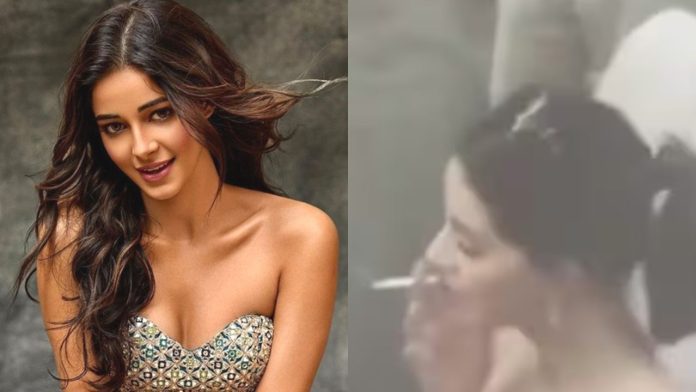 Ananya Pandey was seen smoking cigarette at sister's mehndi ceremony, photo of smoking went viral
