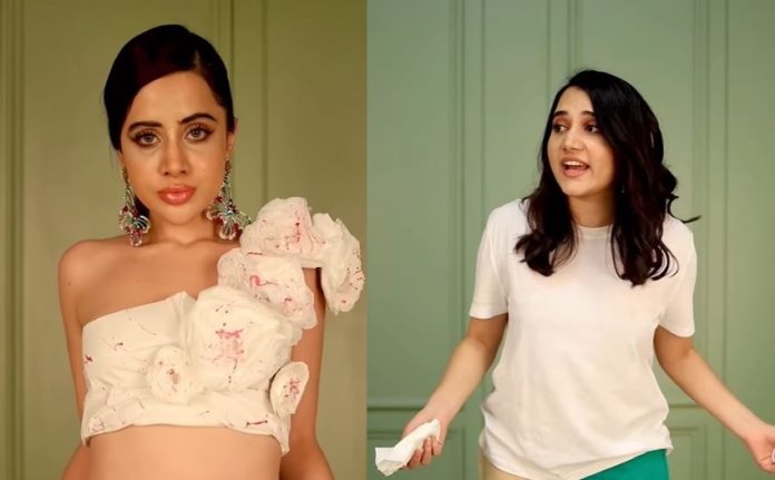 Asfi was looking for tissue papers, Urfi made such a dress, people said - it's Ramadan, stop the nonsense