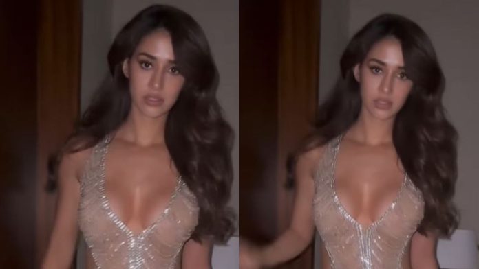 Disha Patani crossed all limits of bo*ldness, increased the beats of fans by wearing a transparent dress, photos went viral in minutes