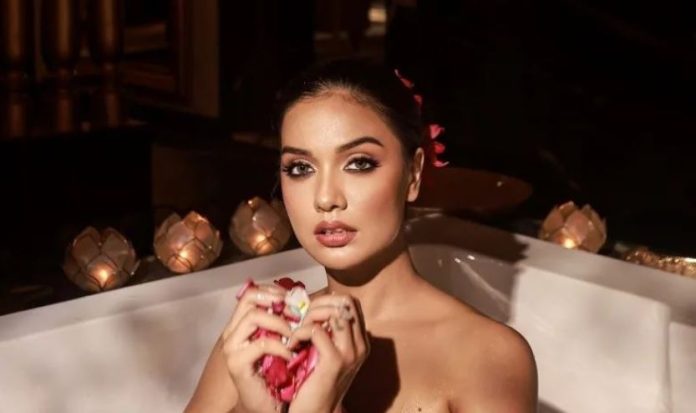 Divya Aggarwal crossed all limits of boldness, gave bold poses in a transparent gown