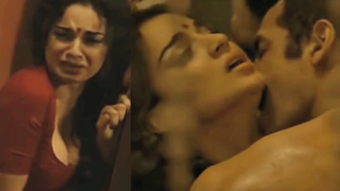 Kangana Ranaut kept bleeding, in anger John Abraham kept kissing badly, Kangana in blood... Kangana Ranaut kept bleeding, in anger John Abraham kept kissing badly, Kangana in blood...