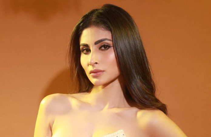 Mouni Roy poses sexy in a transparent black dress, will feel like watching the video again and again