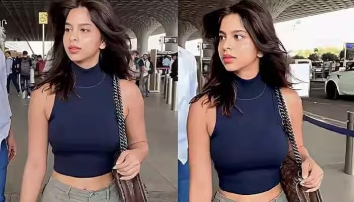 Suhana Khan made fans clean bold in s*xy hairstyle, came out in tight top - Watch