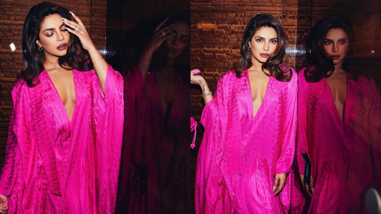 Priyanka Chopra goes braless, wears a loose dress, poses with husband Nick, sexy poses grab attention-watch here