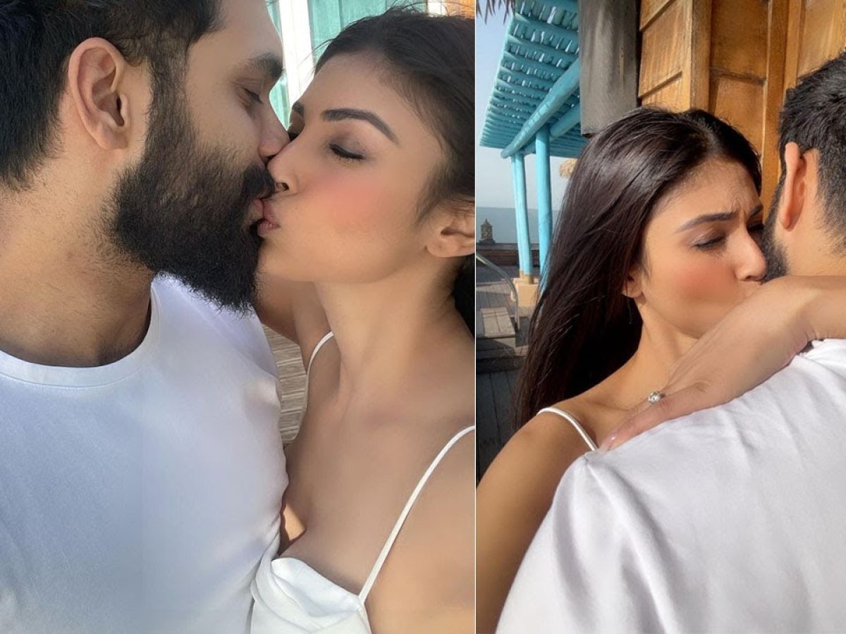 Mouni Roy created furore on social media, Haseena's 'kissing post' went  viral! - informalnewz