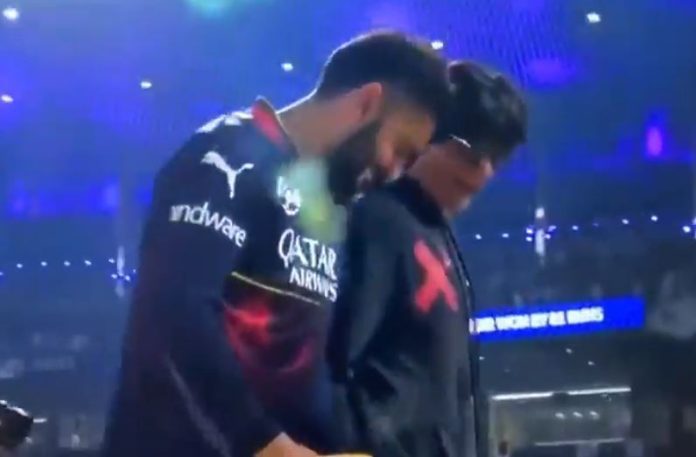 Shah Rukh Khan and Virat Kohli both dance fiercely on Jhoome Jo Pathan, video viral Shah Rukh Khan and Virat Kohli both dance fiercely on Jhoome Jo Pathan, video viral