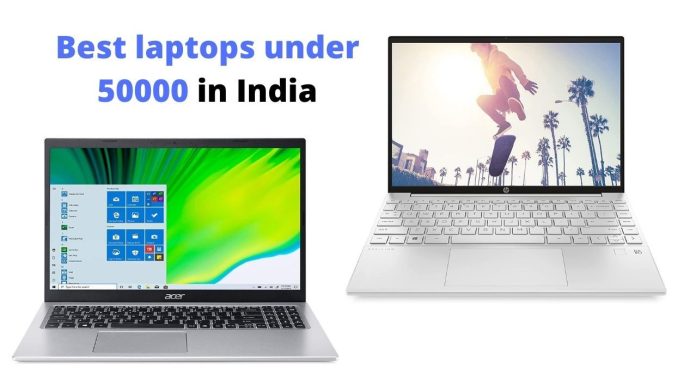 5 best laptops under Rs 50,000 in India, check details