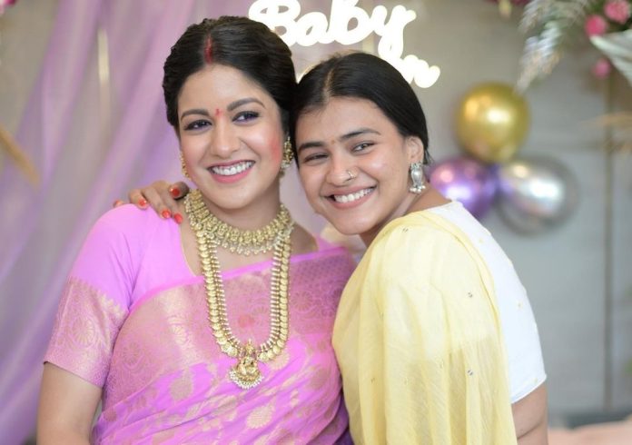 'Drishyam 2' actress Ishita Dutta's baby shower, entry from Kajol to sister Tanushree Dutta, see special pictures of the function