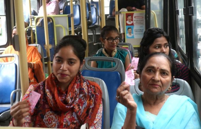 Government announced free travel for women in roadways buses on International Women's Day Government announced free travel for women in roadways buses on International Women's Day