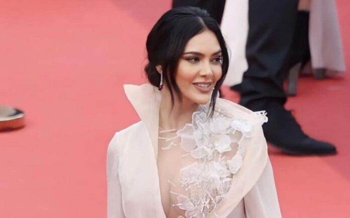 Esha Gupta gave sxy poses wearing a very deep neck blouse with a transparent saree, fans went crazy after seeing the pictures. Esha Gupta gave sxy poses wearing a very deep neck blouse with a transparent saree, fans went crazy after seeing the pictures.