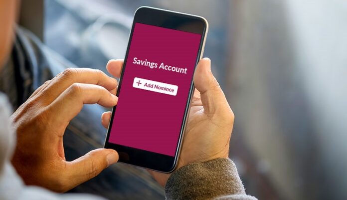 Saving Account Nominee: Whether the nominee's name has been added to the account or not; check like this Saving Account Nominee: Whether the nominee's name has been added to the account or not; check like this