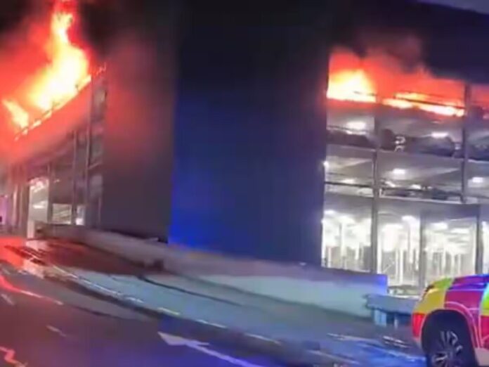 Fire at London Airport: Fire breaks out at London's Luton Airport, all flights canceled